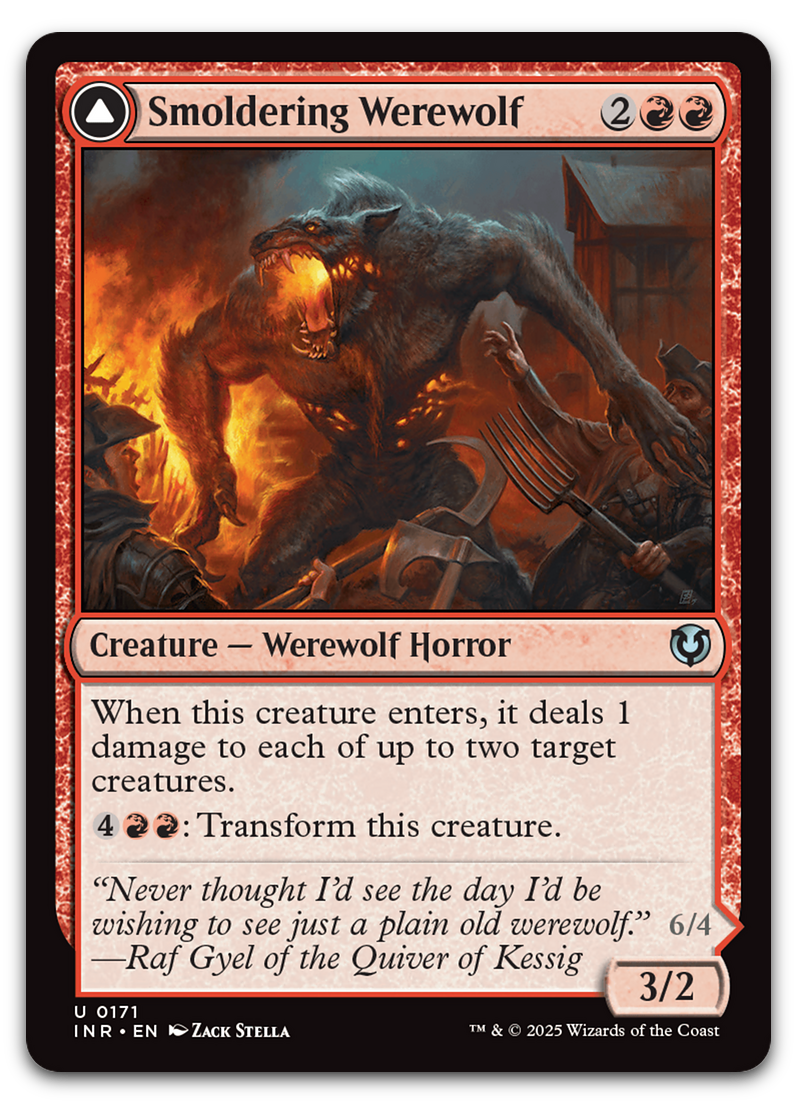 Smoldering Werewolf (Innistrad Remastered)