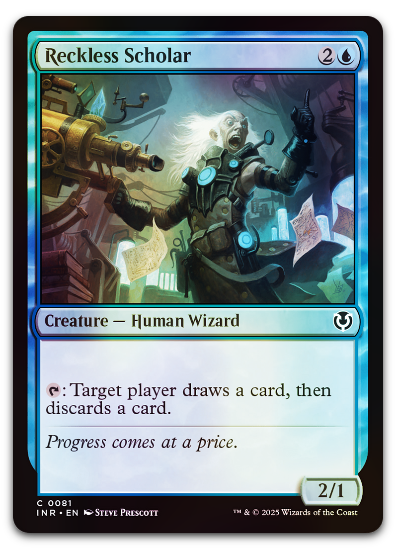 Reckless Scholar (Innistrad Remastered)