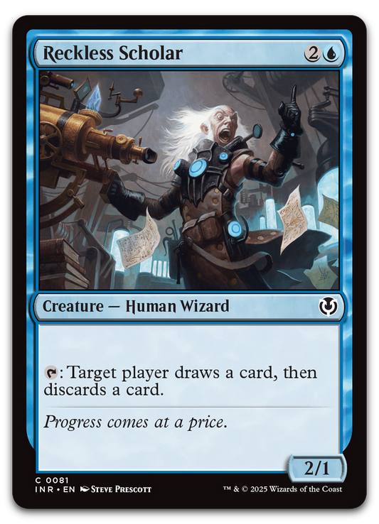Reckless Scholar (Innistrad Remastered)