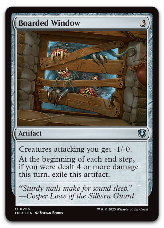 Boarded Window (Innistrad Remastered)