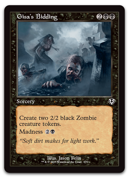 Gisa's Bidding (Retro Frame) (Innistrad Remastered)