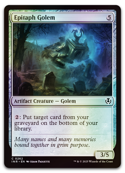Epitaph Golem (Innistrad Remastered)