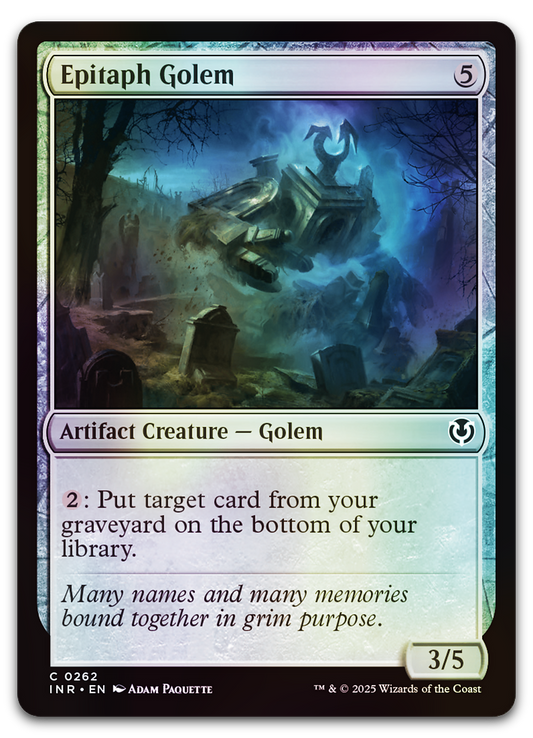Epitaph Golem (Innistrad Remastered)