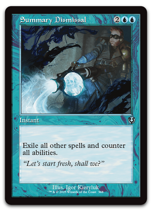 Summary Dismissal (Retro Frame) (Innistrad Remastered)