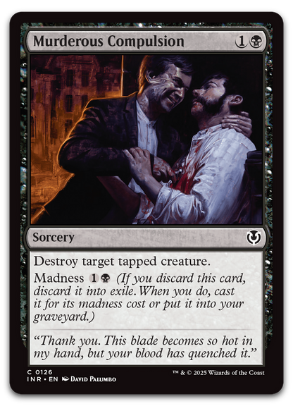 Murderous Compulsion (Innistrad Remastered)