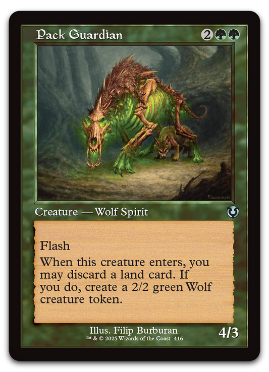Pack Guardian (Retro Frame) (Innistrad Remastered)