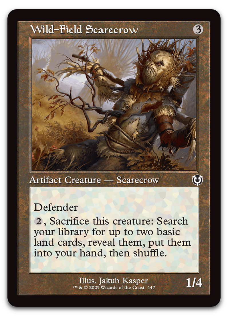 Wild-Field Scarecrow (Retro Frame) (Innistrad Remastered)