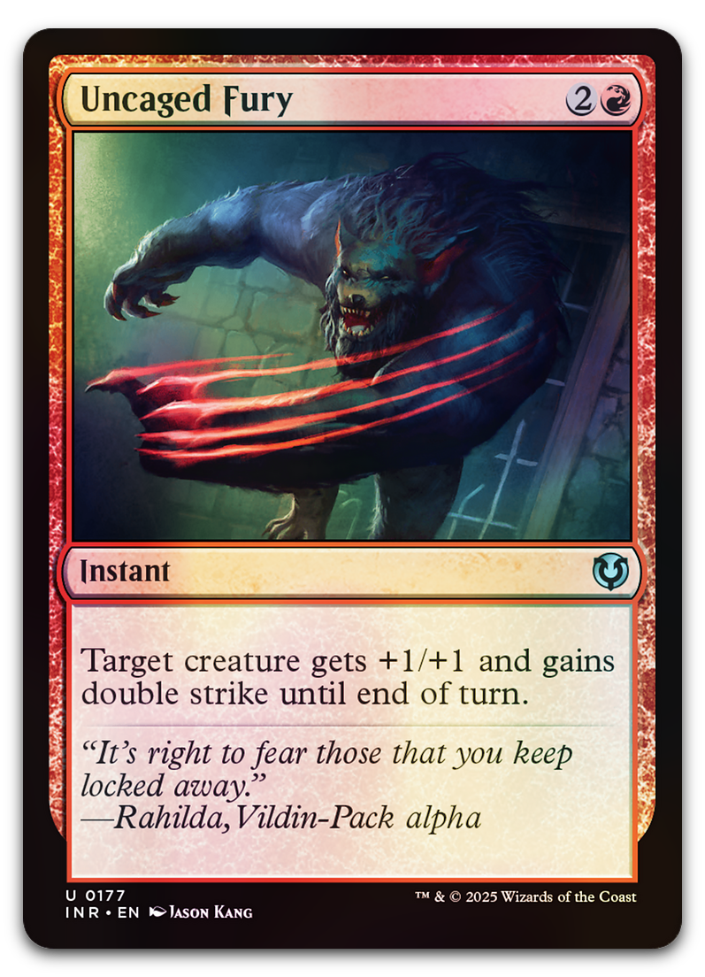 Uncaged Fury (Innistrad Remastered)