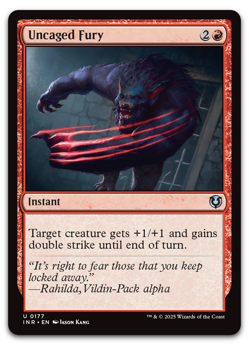 Uncaged Fury (Innistrad Remastered)