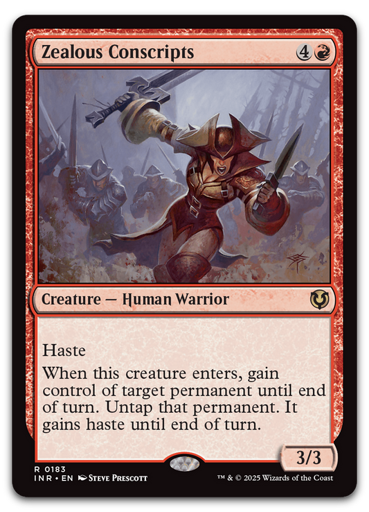Zealous Conscripts (Innistrad Remastered)