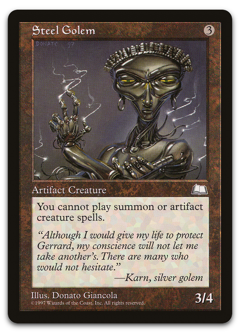 Steel Golem (Weatherlight)