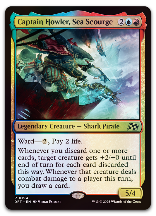 Captain Howler, Sea Scourge (Aetherdrift)