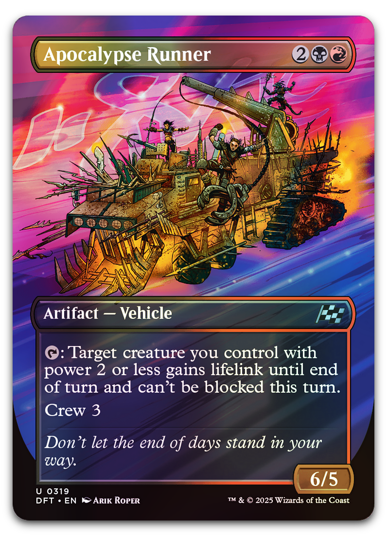 Apocalypse Runner (Borderless) (Aetherdrift)