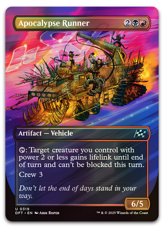 Apocalypse Runner (Borderless) (Aetherdrift)