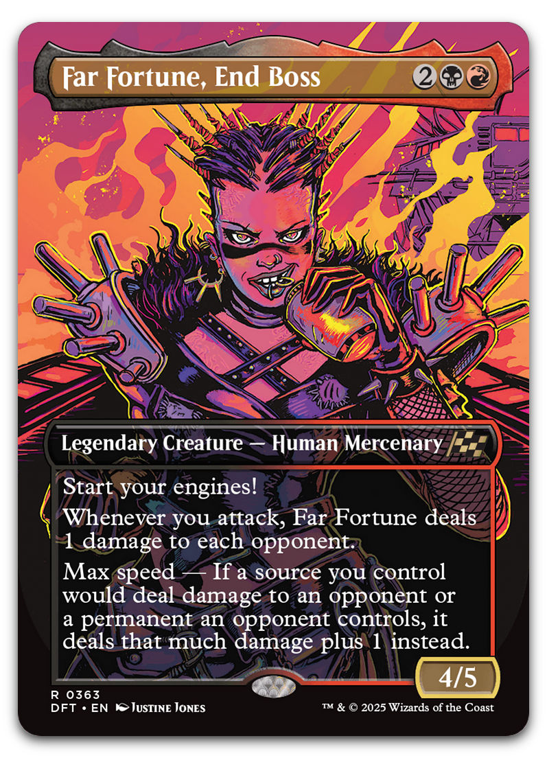 Far Fortune, End Boss (Borderless) (Aetherdrift)