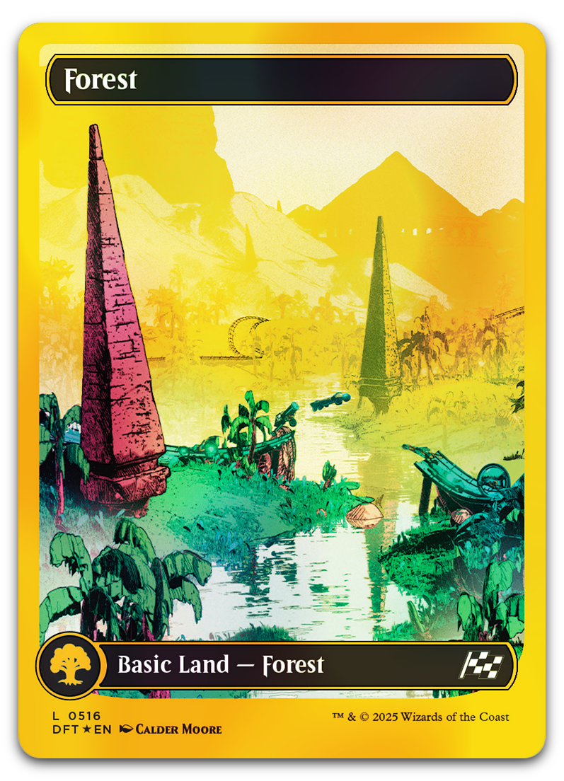 Forest (0516) (First-Place Foil) (Aetherdrift)