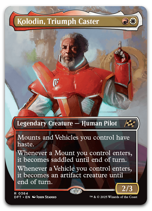 Kolodin, Triumph Caster (Borderless) (Aetherdrift)