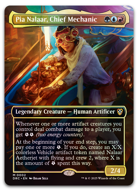 Pia Nalaar, Chief Mechanic (Borderless) (Commander: Aetherdrift)