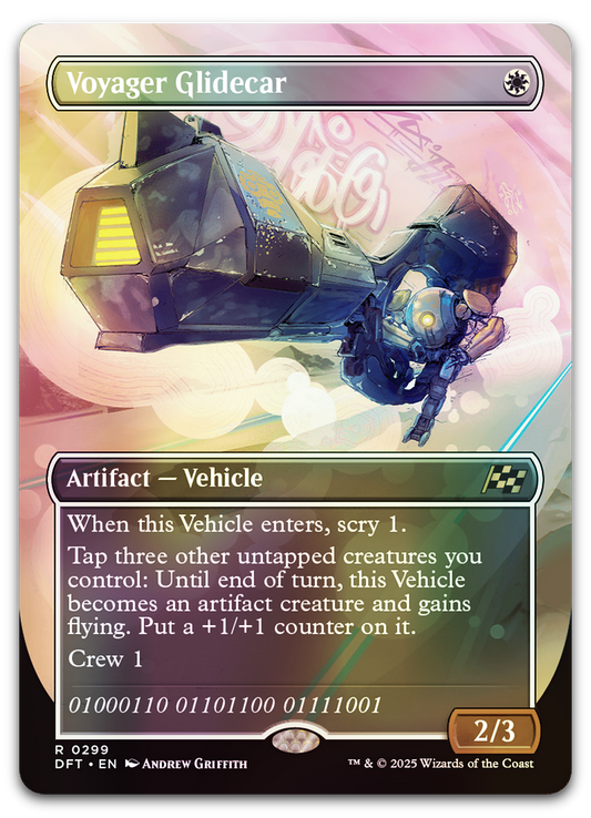 Voyager Glidecar (Borderless) (Aetherdrift)