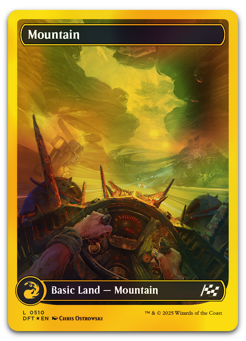 Mountain (0510) (First-Place Foil) (Aetherdrift)