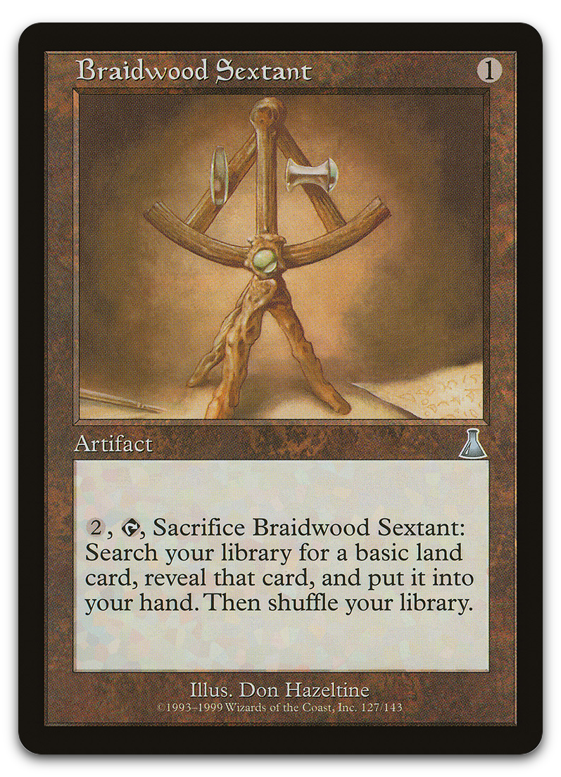 Braidwood Sextant (Urza's Destiny)