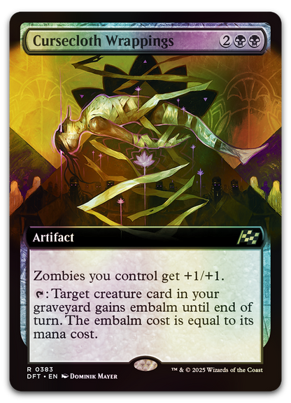 Cursecloth Wrappings (Extended Art) (Aetherdrift)