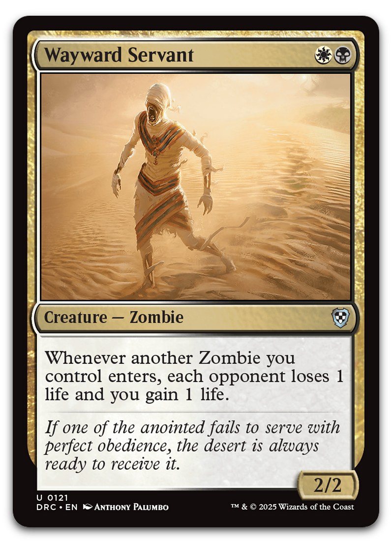 Wayward Servant (Commander: Aetherdrift)