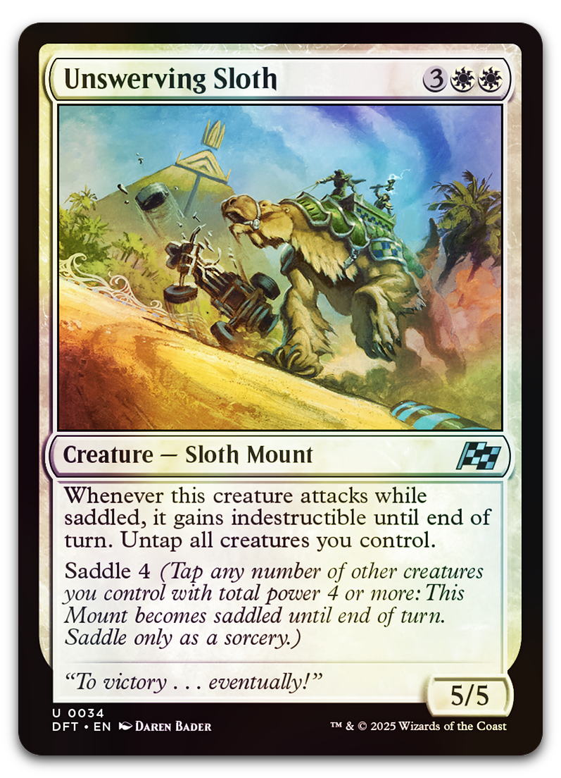 Unswerving Sloth (Aetherdrift)