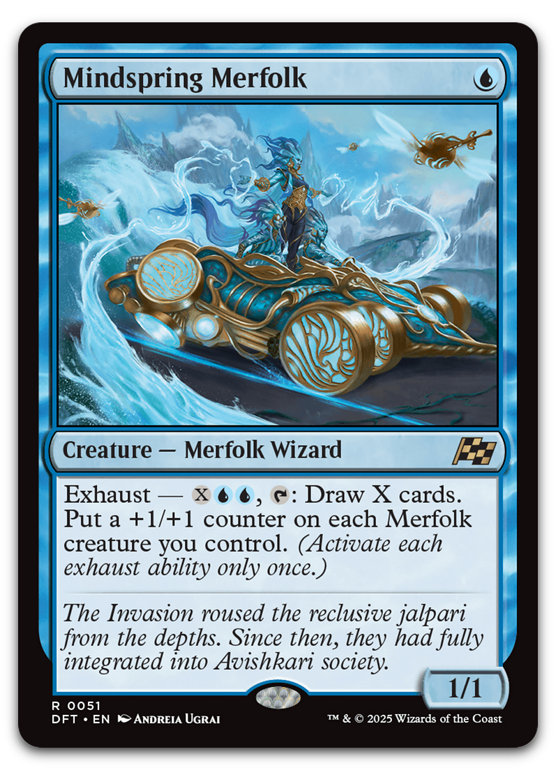 Mindspring Merfolk (Aetherdrift)
