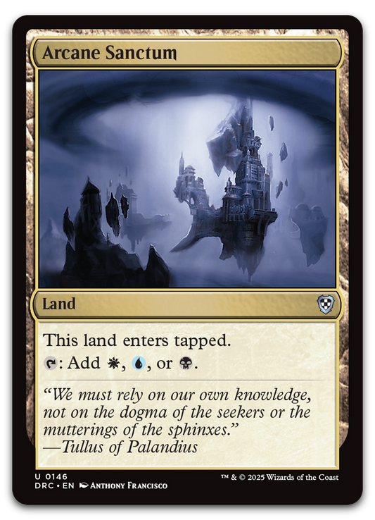 Arcane Sanctum (Commander: Aetherdrift)
