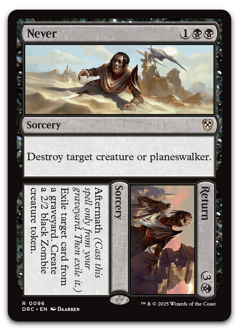 Never // Return (Commander: Aetherdrift)
