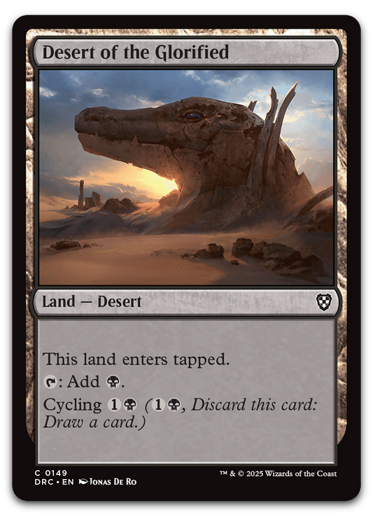 Desert of the Glorified (Commander: Aetherdrift)