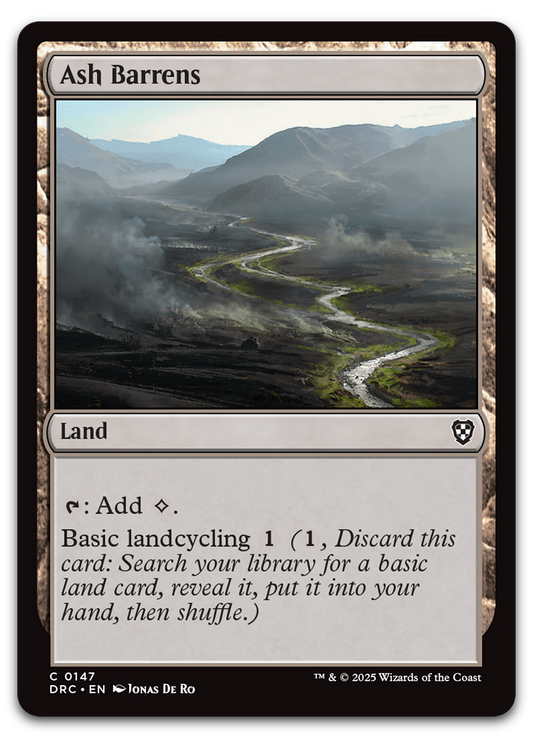 Ash Barrens (Commander: Aetherdrift)