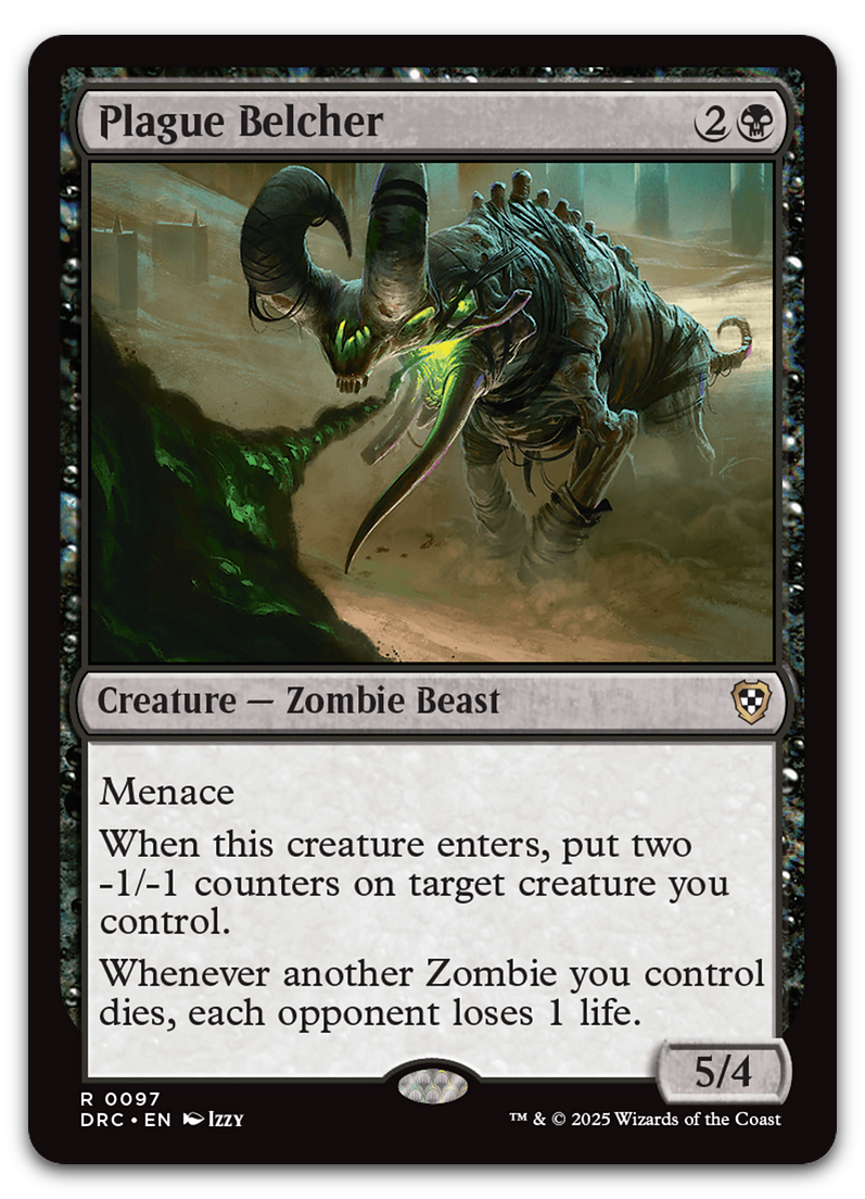 Plague Belcher (Commander: Aetherdrift)