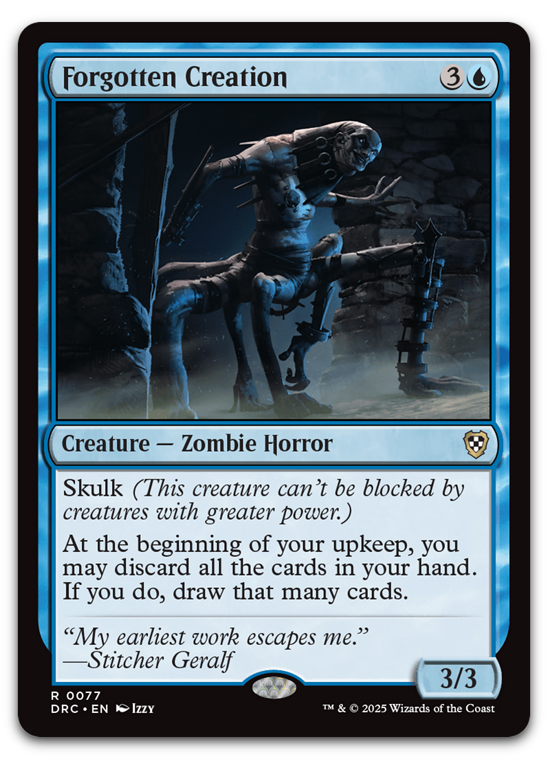 Forgotten Creation (Commander: Aetherdrift)