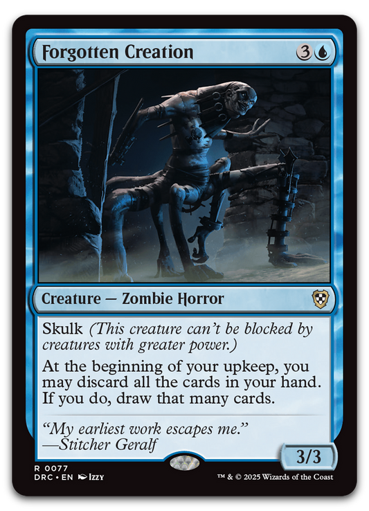 Forgotten Creation (Commander: Aetherdrift)