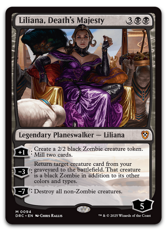 Liliana, Death's Majesty (Commander: Aetherdrift)