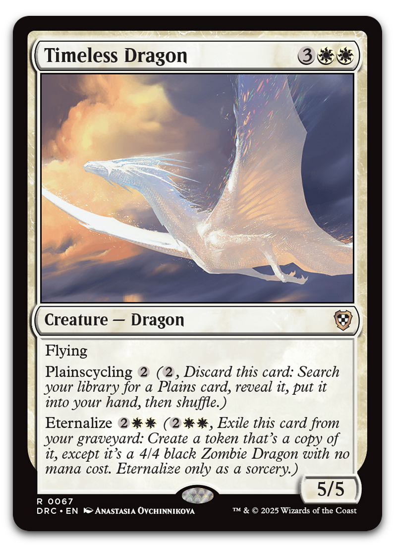 Timeless Dragon (Commander: Aetherdrift)