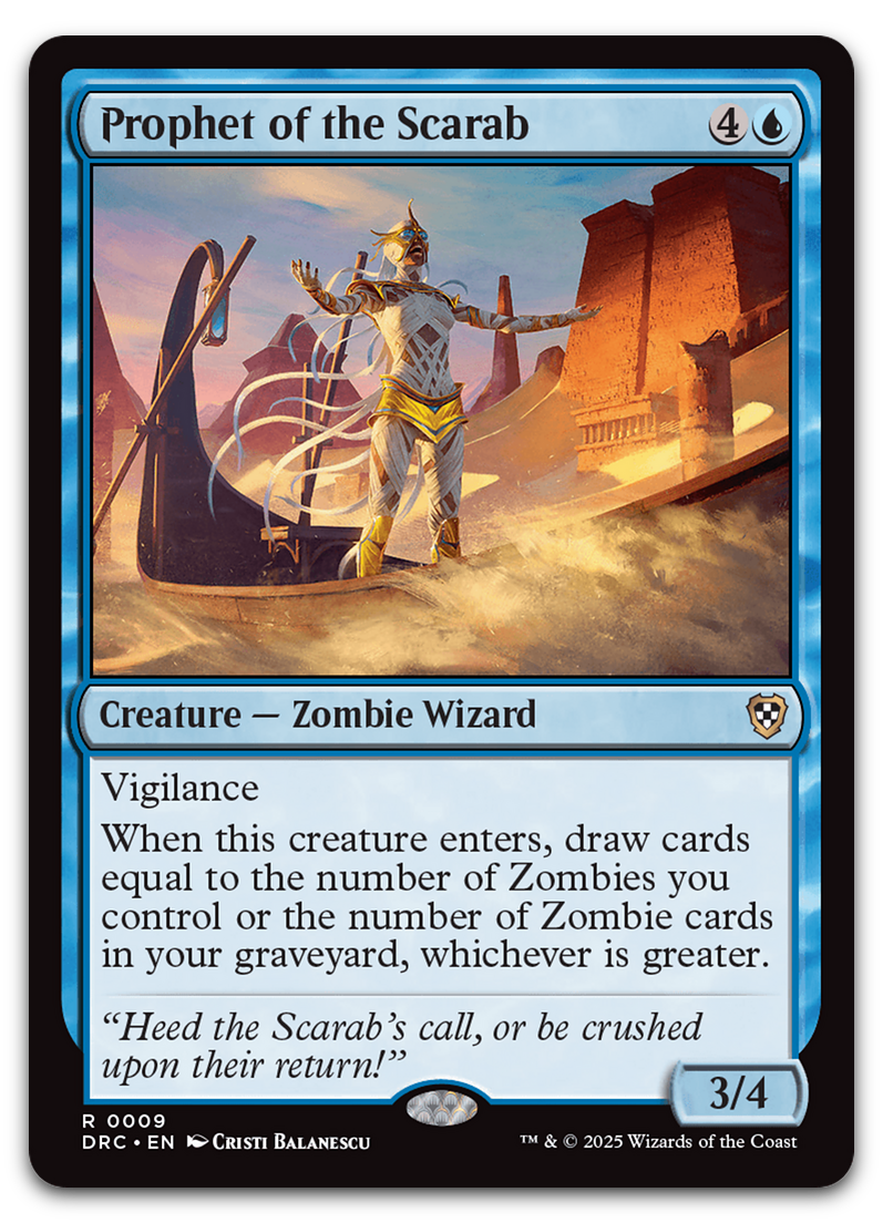 Prophet of the Scarab (Commander: Aetherdrift)