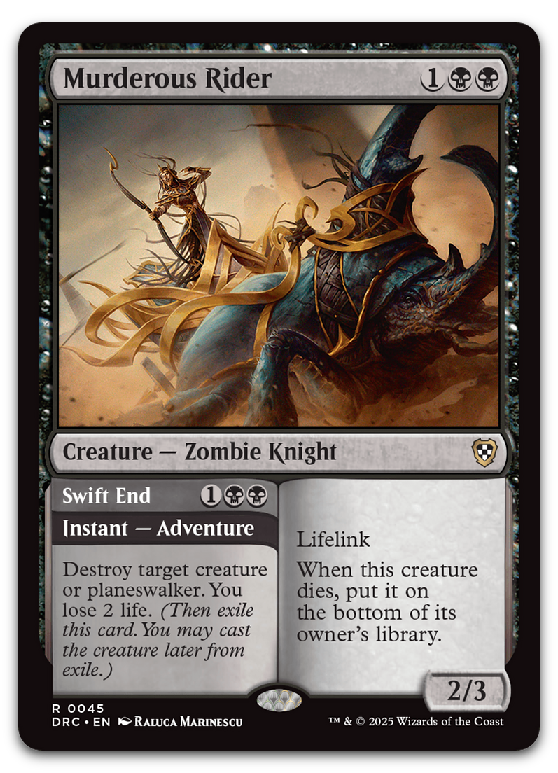 Murderous Rider (Commander: Aetherdrift)