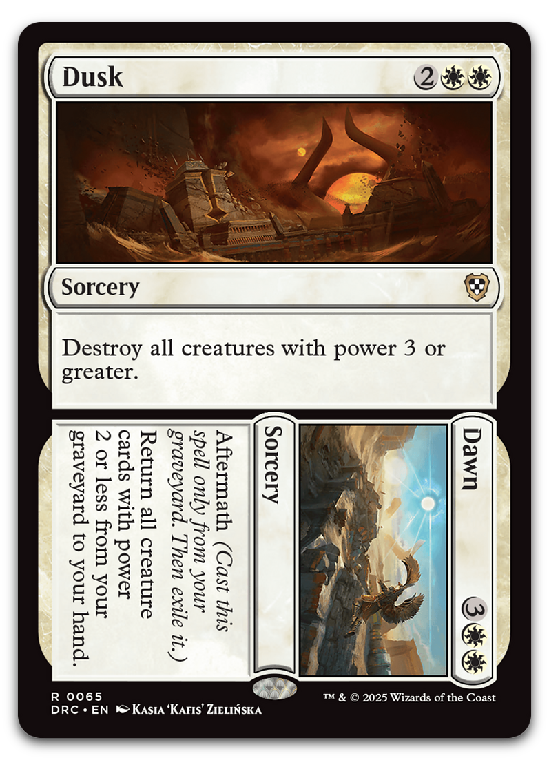 Dusk // Dawn (Commander: Aetherdrift)