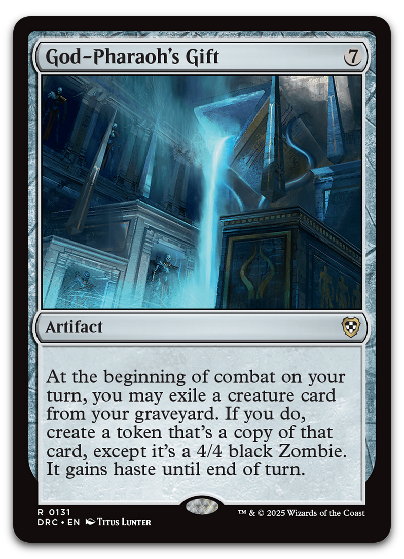 God-Pharaoh's Gift (Commander: Aetherdrift)