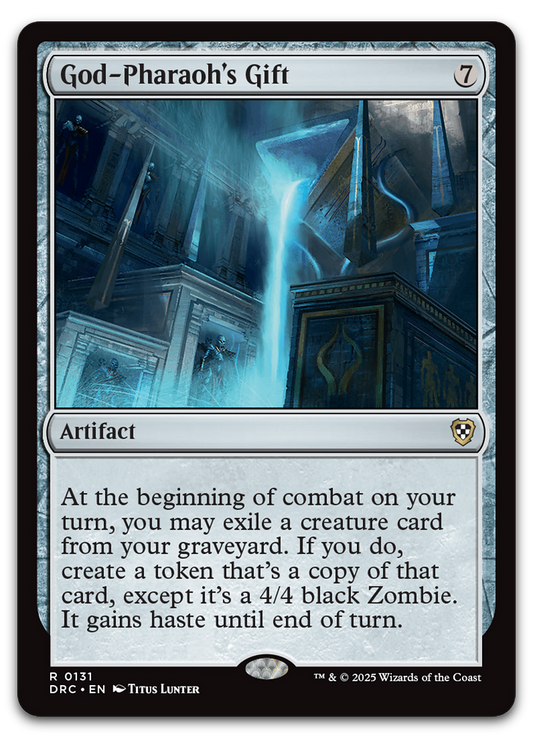 God-Pharaoh's Gift (Commander: Aetherdrift)