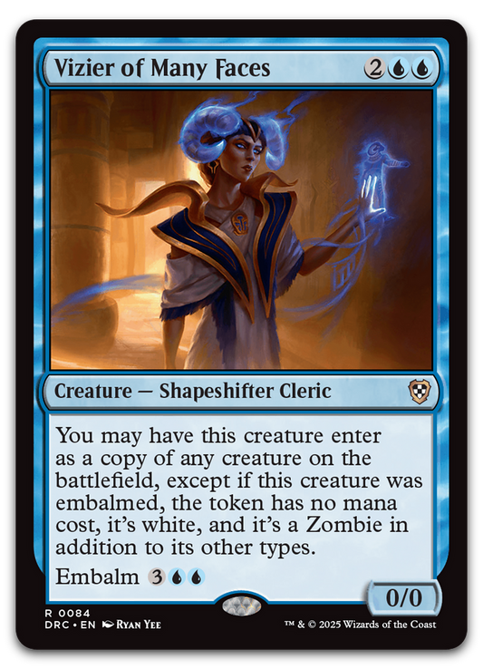 Vizier of Many Faces (Commander: Aetherdrift)