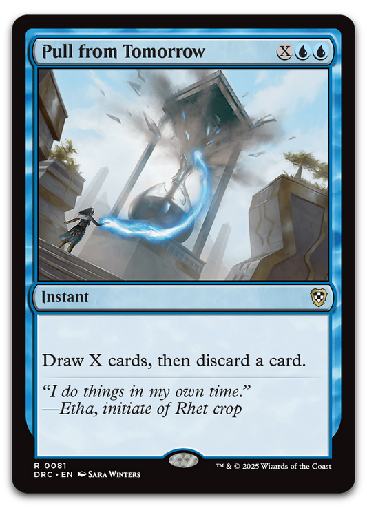 Pull from Tomorrow (Commander: Aetherdrift)
