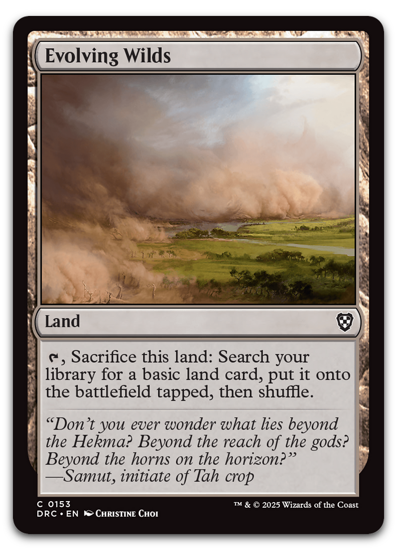 Evolving Wilds (0153) (Commander: Aetherdrift)