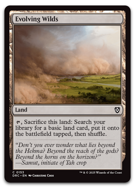 Evolving Wilds (0153) (Commander: Aetherdrift)