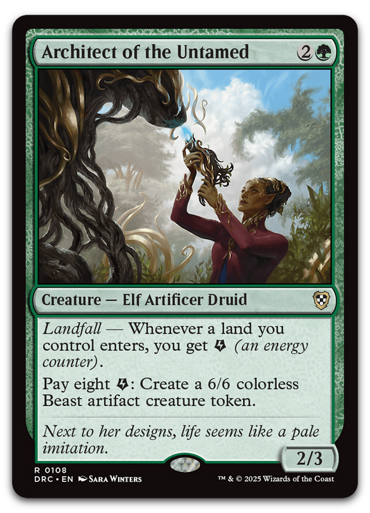 Architect of the Untamed (Commander: Aetherdrift)