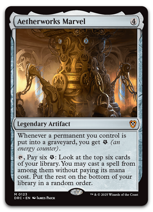 Aetherworks Marvel (Commander: Aetherdrift)