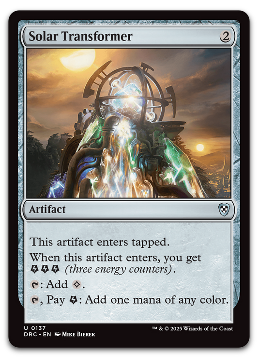 Solar Transformer (Commander: Aetherdrift)